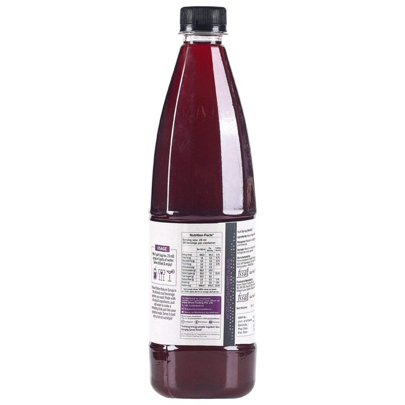 Urban Platter Kokum Syrup | 23.67 Fl Oz (700ml) | Refreshing Homemade Juice Drink | Maintains Healthy Weight | Improves Digestion with its Antioxidant Properties - Image 4