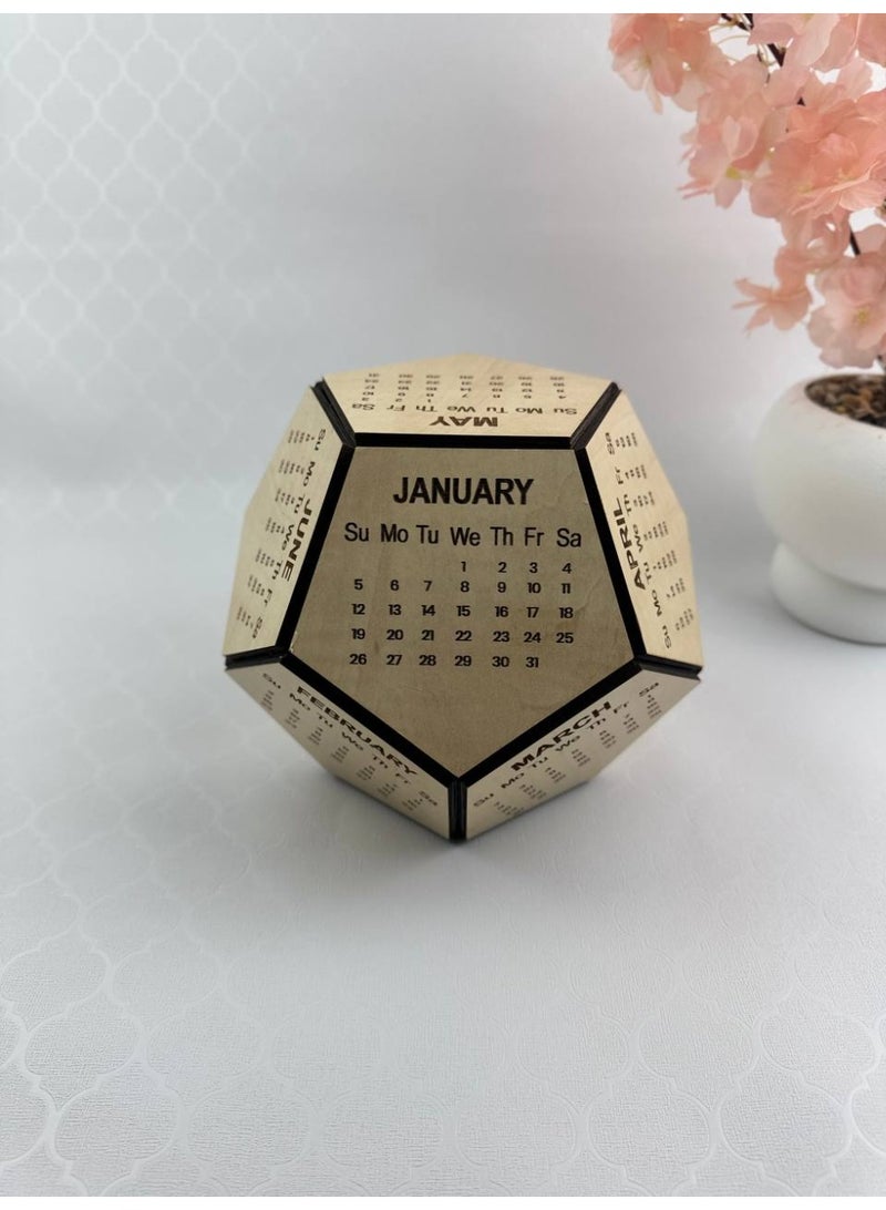 Football-Shaped Calendar:  ✔ A unique football-shaped spherical calendar ✔ Attractive 3D design ✔ Based on the Gregorian calendar ✔ Easy to read and use ✔ Suitable for offices and study rooms ✔ A stylish sports-themed decorative piece ✔ Ideal for football fans ✔ A special gift for children and teenagers ✔ Suitable for office gifts ✔ Modern and unique design ✔ Helps organize time ✔ Easy to carry and use ✔ Perfect for the start of the new year ✔ Adds a vibrant touch to any space ✔ A creative gift idea ✔ Suitable for all ages