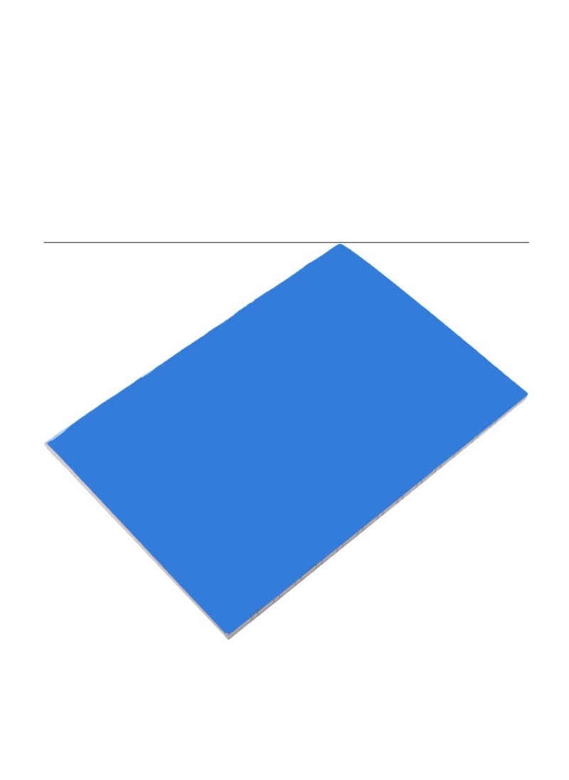 El Maayergy Lined A5 Arabic Notebook, 100 Sheets, 58 Grams, 22.5*16 CM, Suitable For Any Setting, From Office To School - Blue  - Image 1