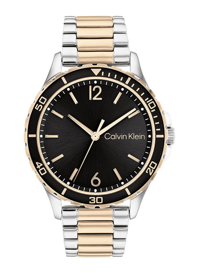 CALVIN KLEIN - Women's Analog Round Stainless Steel Wrist Watch 25200100 - 38 mm - Image 1