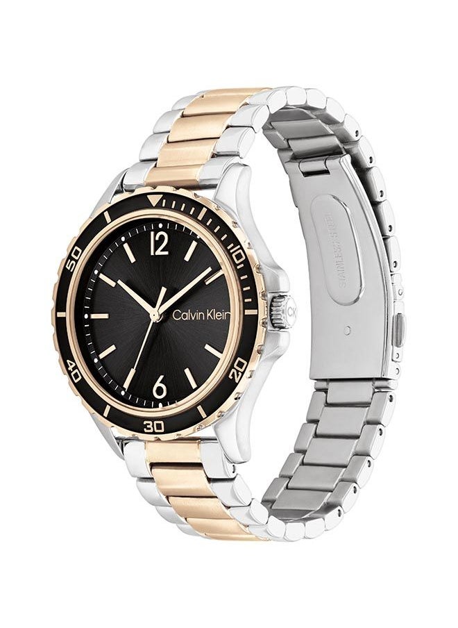 CALVIN KLEIN - Women's Analog Round Stainless Steel Wrist Watch 25200100 - 38 mm - Image 1