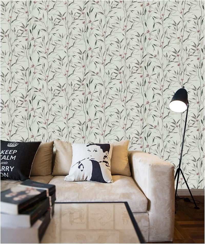 BPA Vinyl Leaf Self-Adhesive Wallpaper - Image 3