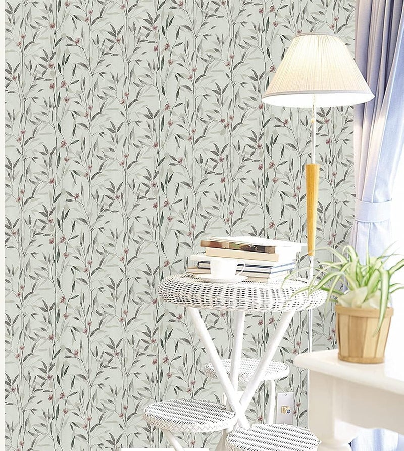 BPA Vinyl Leaf Self-Adhesive Wallpaper - Image 1
