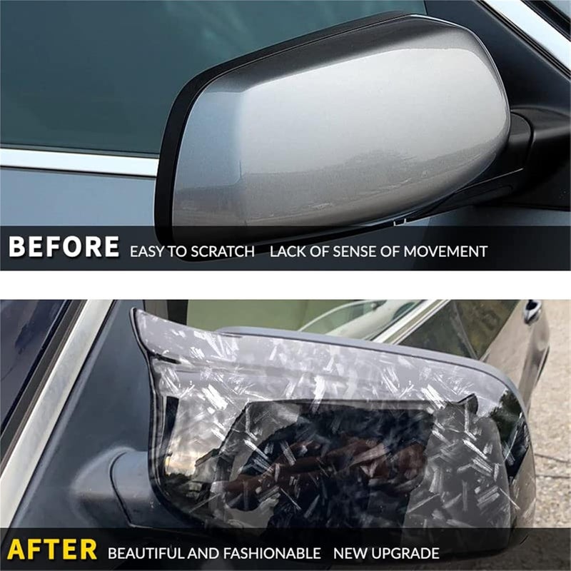 Wivplex Carbon Fiber Side Mirror Cover Caps for BMW 5 Series - Image 4