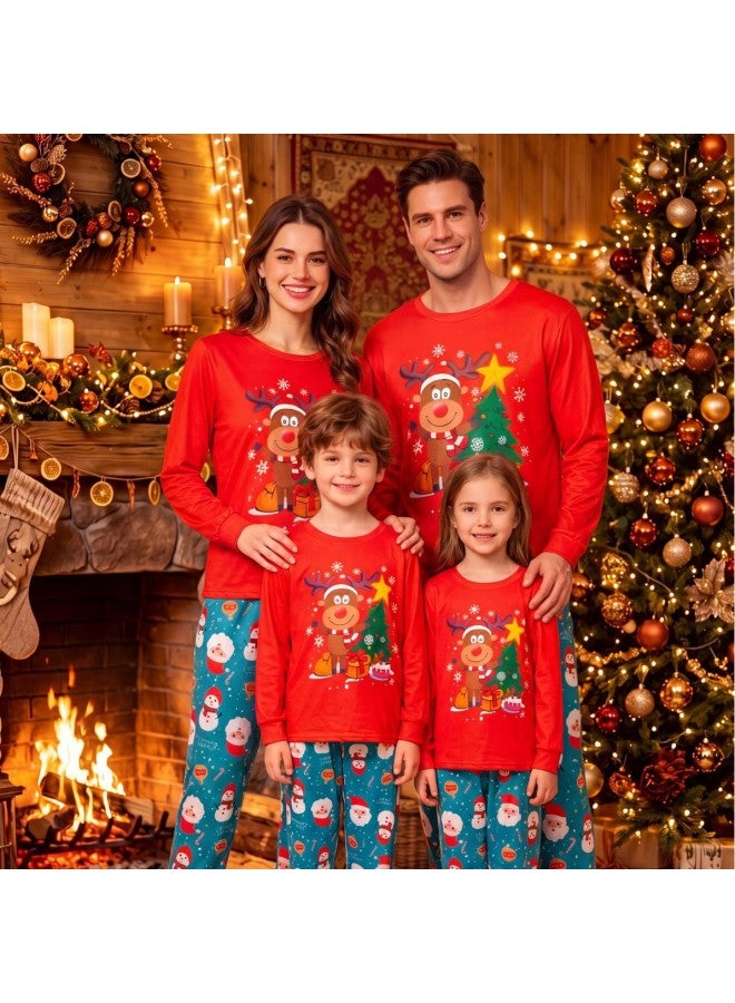 Family Matching Long Sleeve Pajama Set Loungewear – Christmas - Image 3