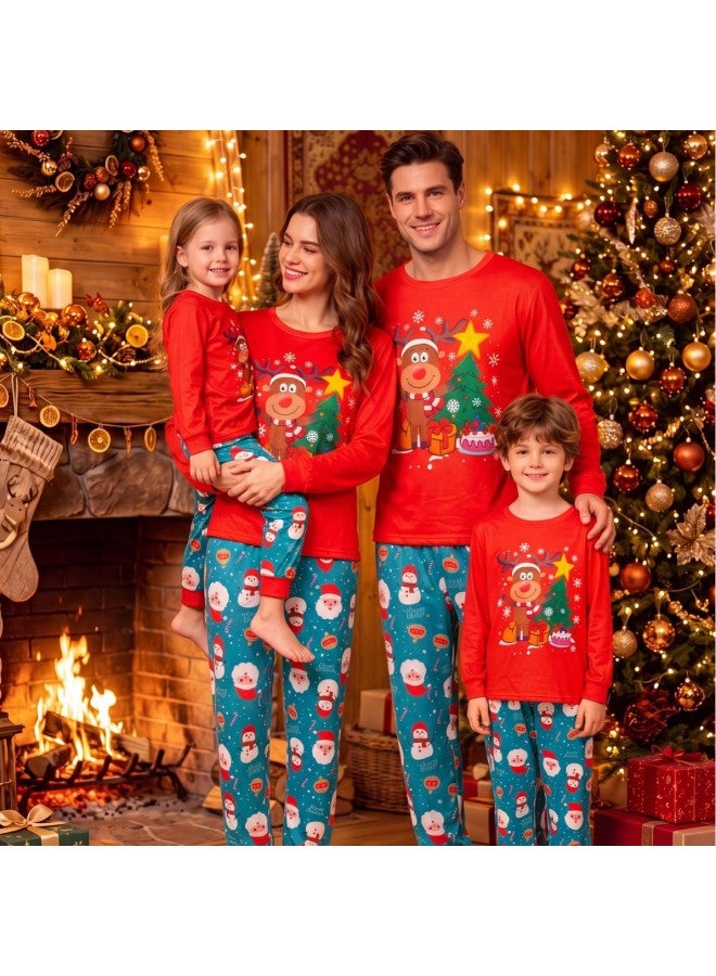 Family Matching Long Sleeve Pajama Set Loungewear – Christmas - Image 2