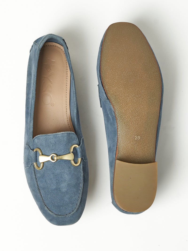 Y.so Women's Flat Moccasins – Solid Slip-On Loafers for Daily Comfort & Style - Image 5