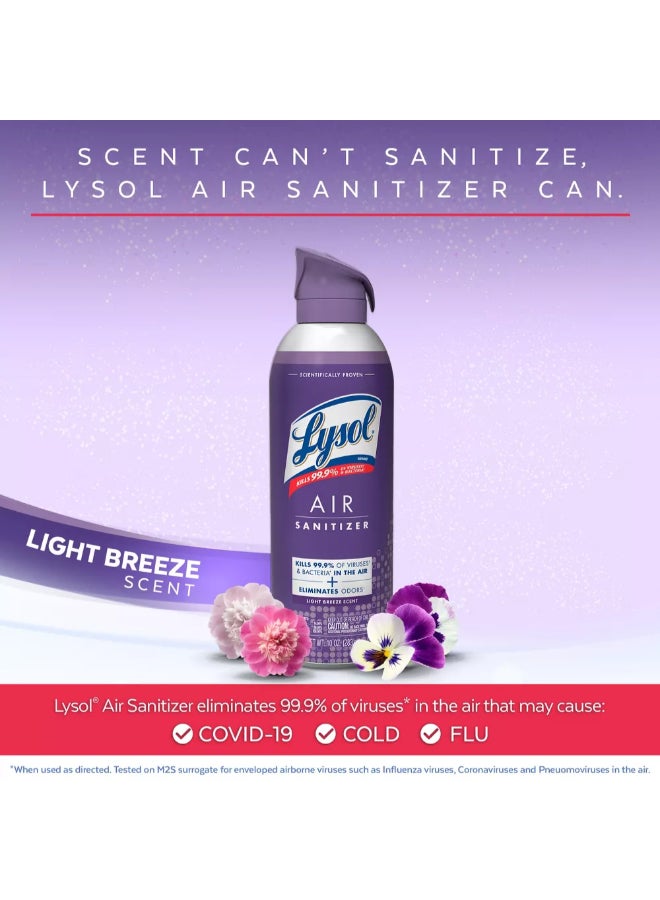 ليزول بخاخ معقم للهواء مزيل للروائح برائحة النسيم الخفيف 10 أونصة 4133583 - Image 3