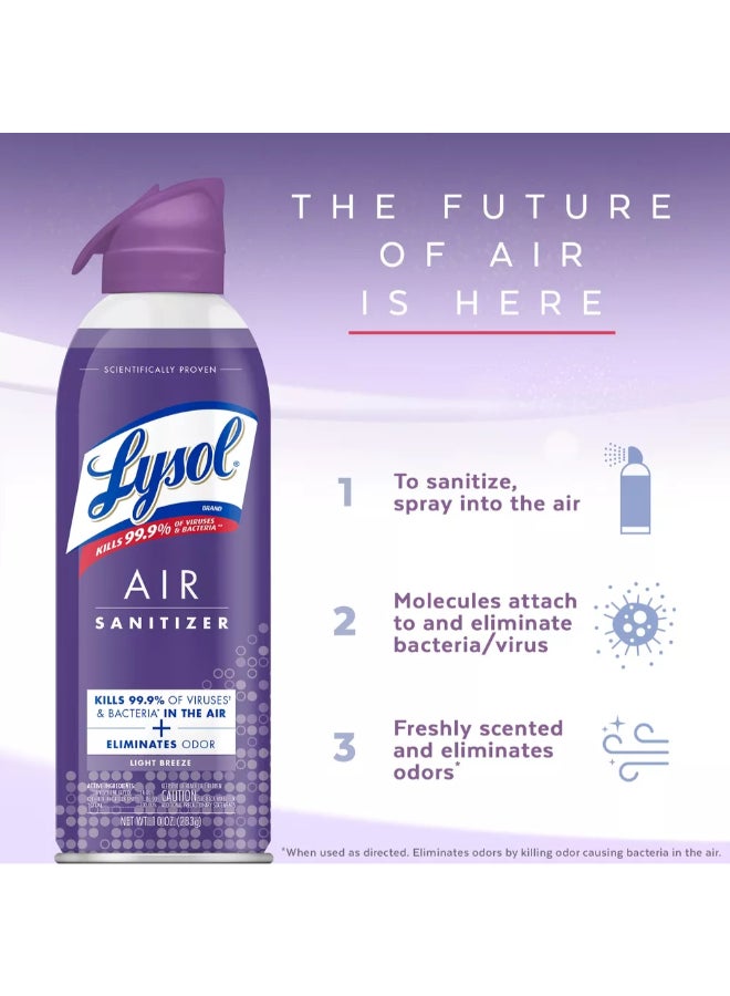 ليزول بخاخ معقم للهواء مزيل للروائح برائحة النسيم الخفيف 10 أونصة 4133583 - Image 5
