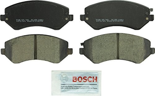 BOSCH BC856 QuietCast Premium Ceramic Disc Brake Pad Set Compatible with Select Chrysler Town Country Voyager Dodge Caravan Grand Caravan Jeep Liberty FRONT - Image 1