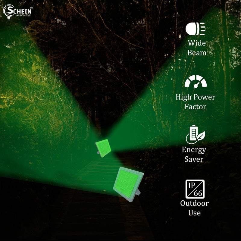 Shein ضوء الفيضانات LED الأخضر SHFL-30W | هيكل بولي كربونات | معتمد من BIS و ISO | إضاءة خارجية مقاومة للماء والغبار | مصباح عالي السطوع موفر للطاقة | عبوة من 1 - Image 5