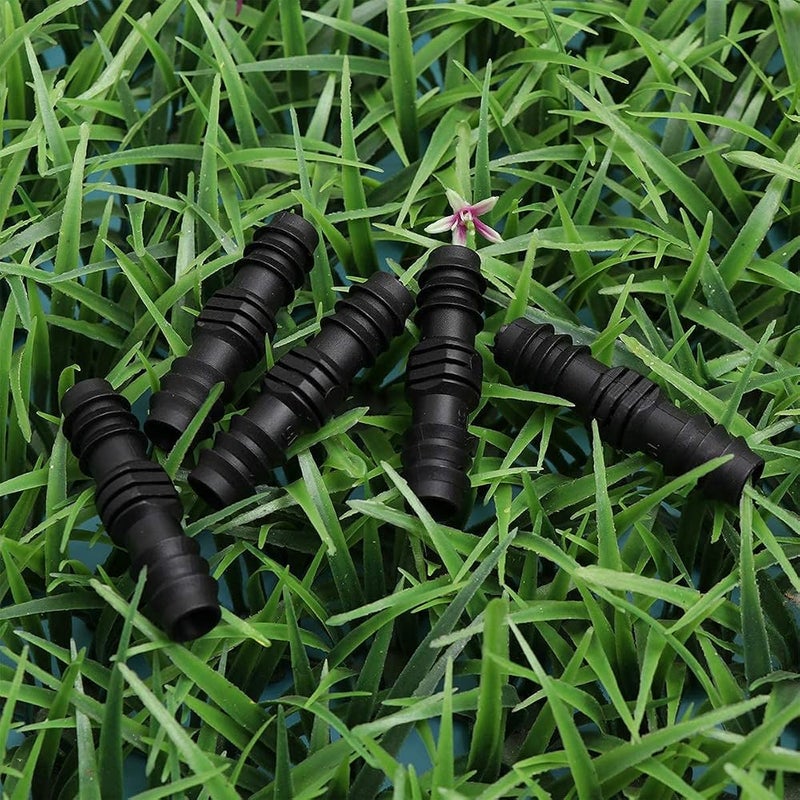 Bahels 20 PCS Atomization Irrigation Fittings Kit Tubing Connector Straight Barbed Connectors for Rain Bird and Compatible Drip or Sprinkler System Parts - Image 2