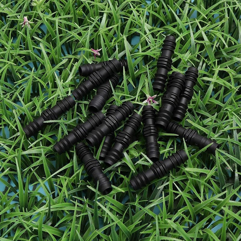 Bahels 20 PCS Atomization Irrigation Fittings Kit Tubing Connector Straight Barbed Connectors for Rain Bird and Compatible Drip or Sprinkler System Parts - Image 3