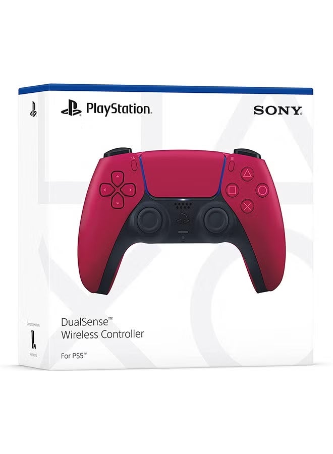 سوني كوبوريشن وحدة التحكم اللاسلكية DualSense لجهاز PlayStation 5 Cosmic Red (الإصدار الرسمي) - Image 2