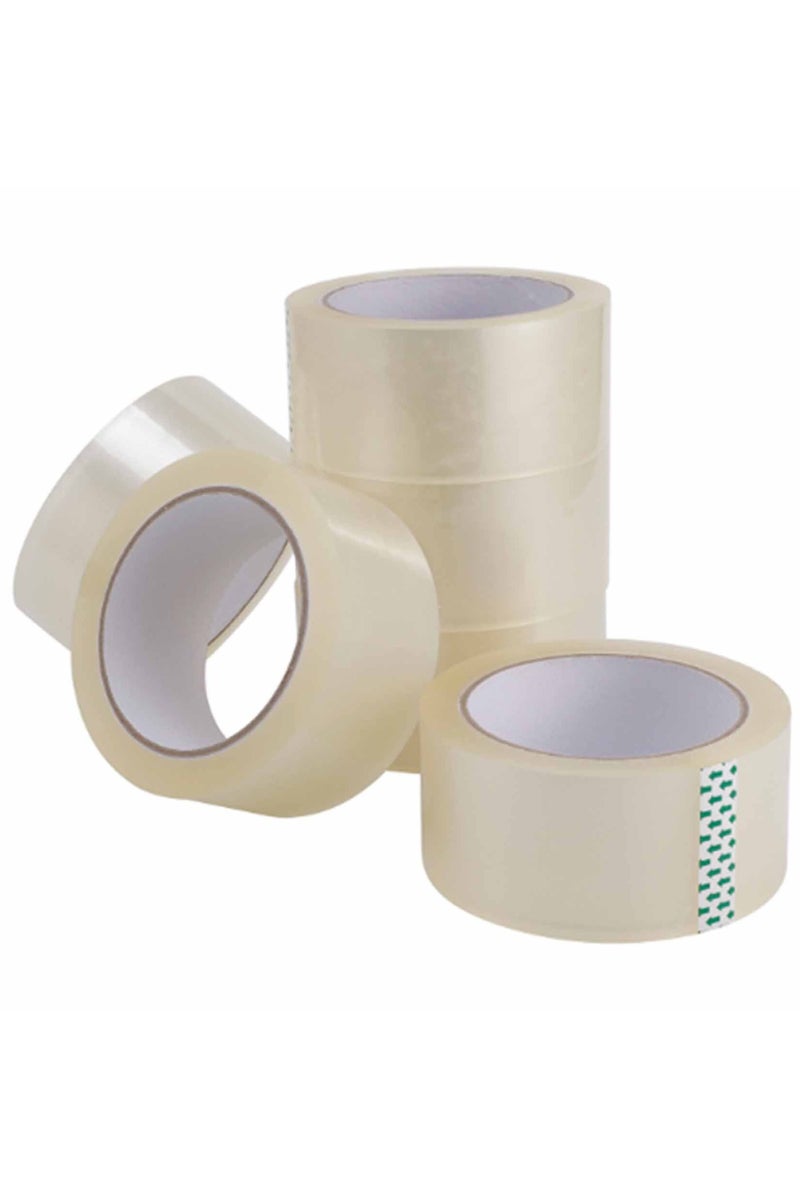 CRIMSON Clear Adhesive Tape 80 Yards – 2 Pc For Packing & Sealing - Image 2