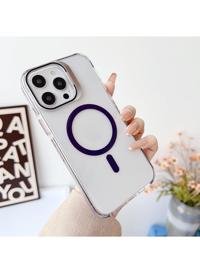 S-TOP Case For iPhone 12/12 Pro J2 High Transparent MagSafe Magnetic Frame Holder Phone Case - Image 2