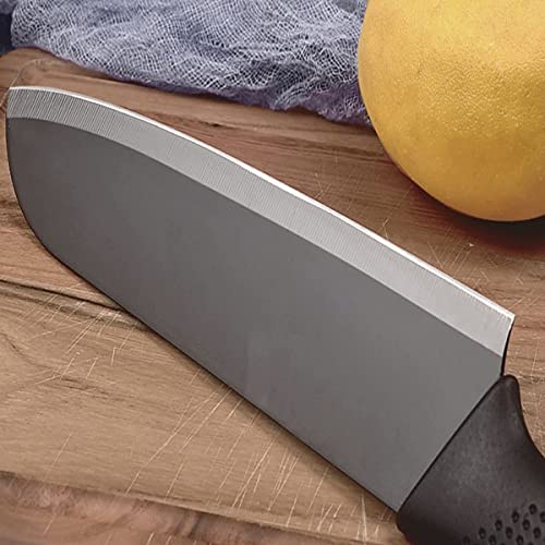 TOMATUS® Carbon Stainless Steel Kitchen Cooking Knife with Ergonomic Handle, Black, Pack of 1 - Image 5