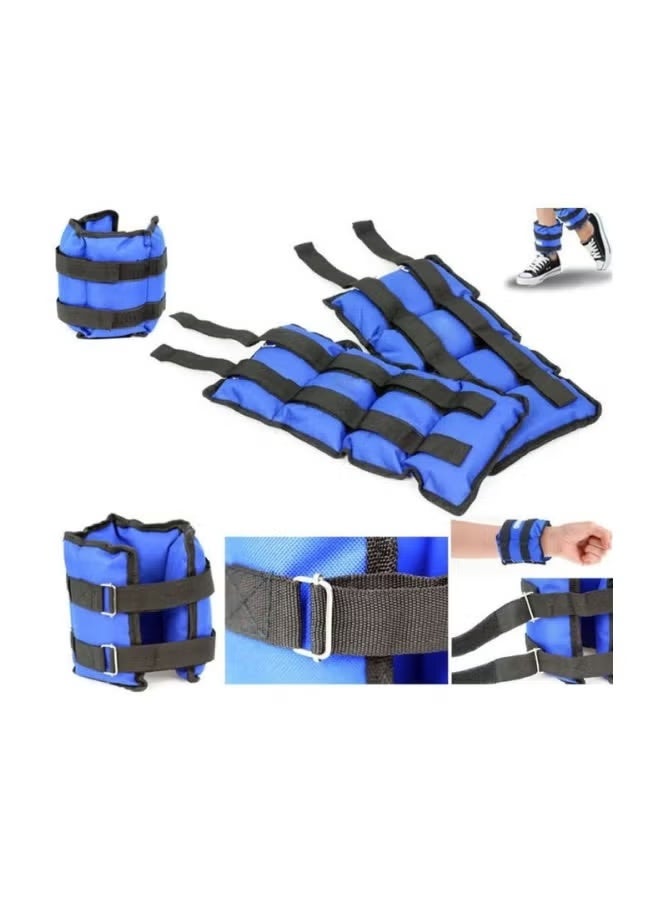 Two-piece sand weight bag for arms and legs, weighing 6 kg each (3 kg per piece). - Image 1