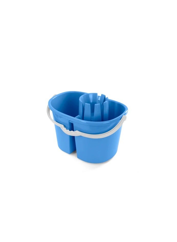 El Helal & Golden Star Twins Calf Bucket Turquoise Crescent and Silver Star 624002 