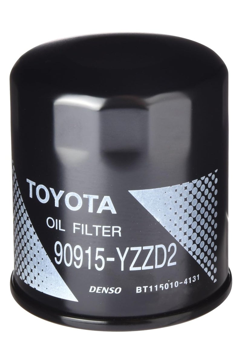 تويوتا فلتر زيت تويوتا أصلي 90915-YZZD2 – متوافق مع هايس، هايلوكس، فورتشنر، برادو، انوفا، كوستر - Image 1