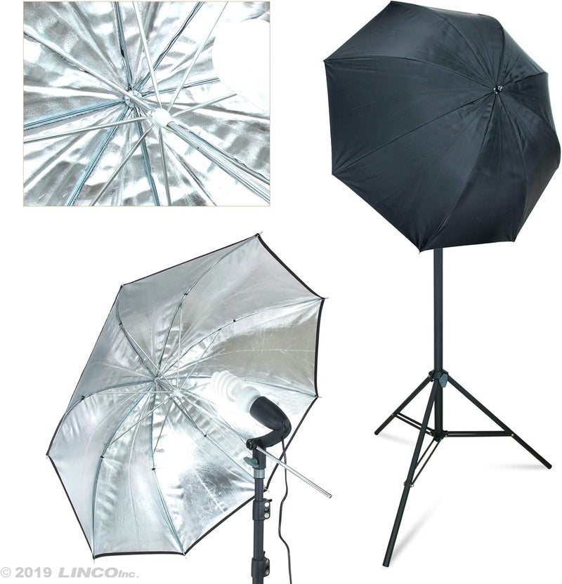 Lincostore Photography Photo Portrait Studio Lighting 600W Umbrella Continuous Lighting Kit for Video Shooting AM126 - Image 4