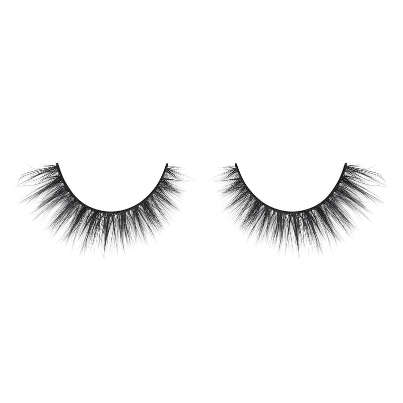 Lilly Lashes Everyday Bare it All Natural Lashes, Faux Mink Natural Eyelashes, False Eyelashes Everyday Use, Cat Eye Lashes, Individual Lashes Reusable up to 20x, No Lash Glue Included (13mm) - Image 3