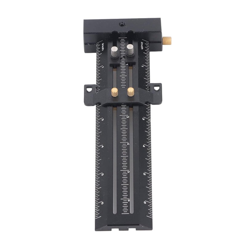 Woodworking Sliding T Type Scribing Tool Imperial 6 Inch Accurate Double Line Marking Durable Aluminum Alloy Type 3 - Image 5