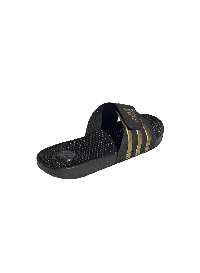 Adidas Adidas Adissage U Black Sportswear Sandals/Slippers For Unisex