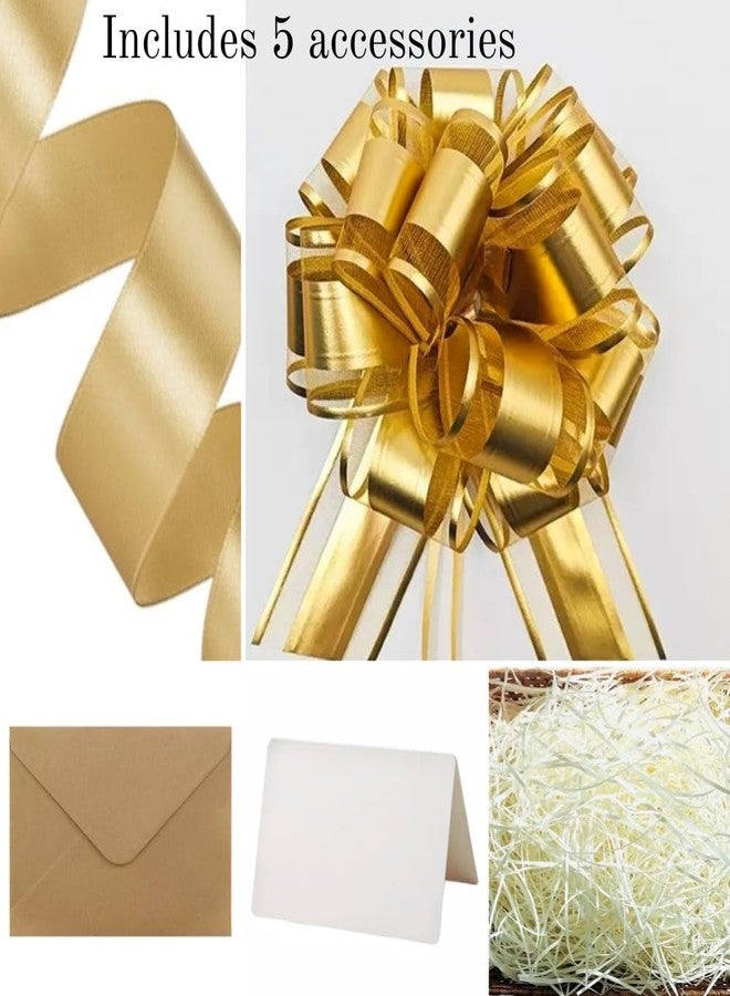 UoeRing Black Extra Large Gift Box 1Pcs 17x13x11 inch,luxury Gift Box with Lid for Birthday Christmas Valentine's Day Mother's Day (Contain Pull Bows,Card,Envelope,Filler - Image 2