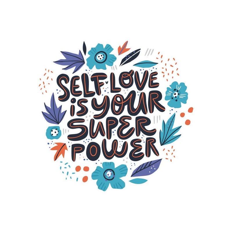 5 Ace self love is your super poser |Motivational Poster|Inspirational Poster|Gym poster|All Time Posters|Poster About Life|Poster for Every Room,Office, GYM|Self Adesive Sticker Poster By 5Ace - Image 5