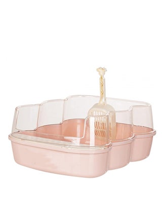 Semi enclosed indoor cat litter box, easy clean litter box with high sided potty for cats - pzsku/Z8130543B23CCB65D0EA7Z/45/_/1739865264/e5c90c70-f4ff-4b6d-9a49-1c1f8925fa07