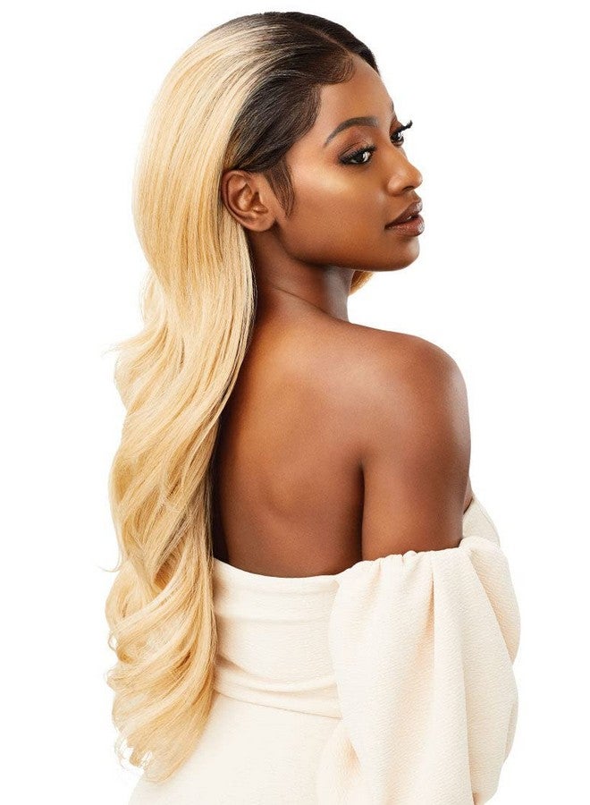 Outre Melted Hairline Lace Front Wig Frontal Effect Hairline Hd Transparent Lace Seraphine (1B) - Image 5