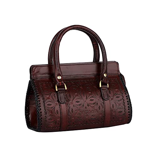 zygma Genuine Leather Sling Bag for Women | Handmade Compact Shoulder Bag with Adjustable Strap | Everyday Office & Travel Use - Image 1