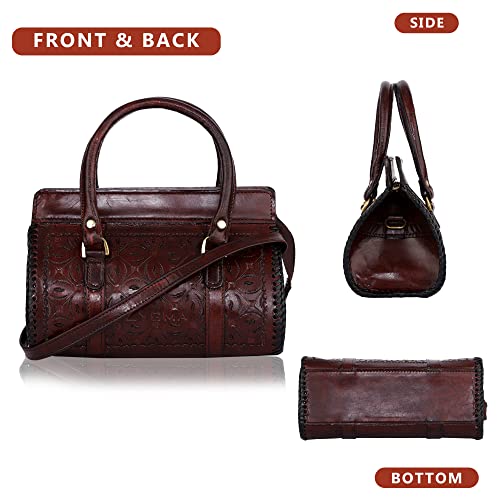 zygma Genuine Leather Sling Bag for Women | Handmade Compact Shoulder Bag with Adjustable Strap | Everyday Office & Travel Use - Image 5