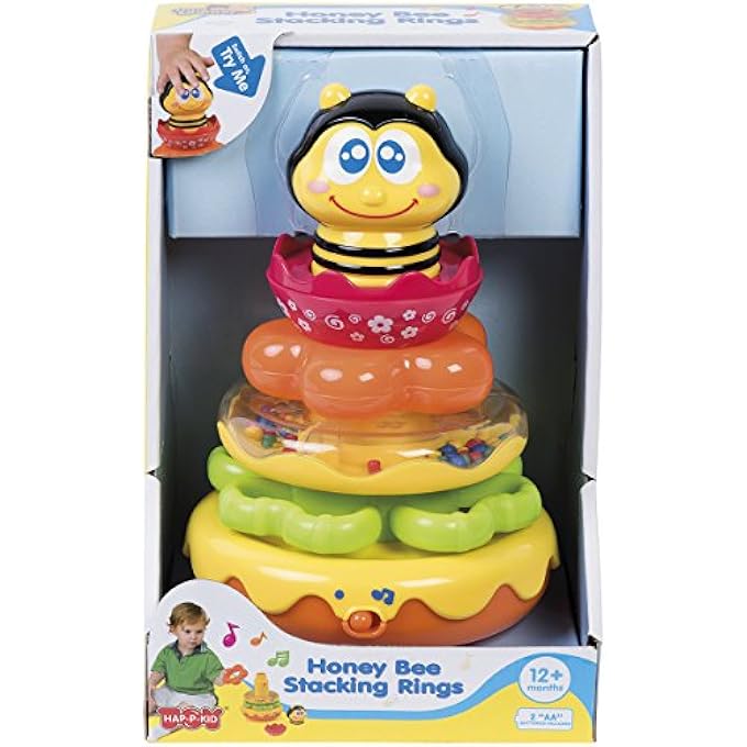 MUSICAL HONEY BEE STACKING RINGS - Image 2