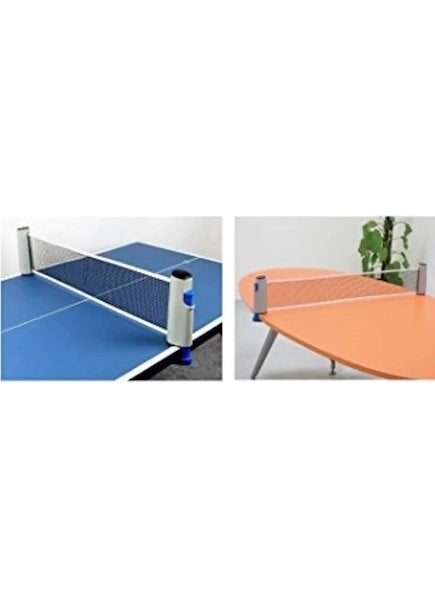 Akat - Table Tennis Adjustable Portable Net Set (2 Rackets + 3 Ping-Pong Balls) - Image 1