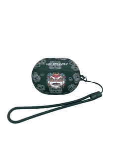 For HuaweiFreebuds Pro3/2 Wireless Bluetooth Headset Cartoon Creative Se3/4i/5i/Pro Soft-Color:Soft Shell Lanyard-black Lion-Model:Universal For HuaweiFreebuds Pro3/pro4 (protective Case)