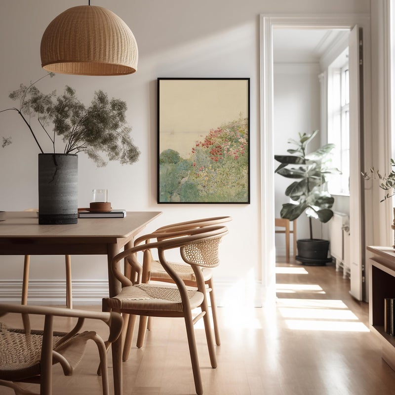 Poster Master Field of Poppies Print - Meadow Poster - Watercolor Flower Art - Gift for Men & Women - Floral Aesthetic Decor for Living Room, Bedroom or Office - 8x10 UNFRAMED Wall Art - Image 5