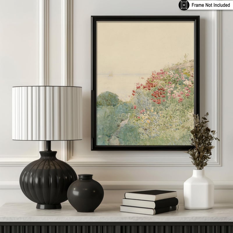 Poster Master Field of Poppies Print - Meadow Poster - Watercolor Flower Art - Gift for Men & Women - Floral Aesthetic Decor for Living Room, Bedroom or Office - 8x10 UNFRAMED Wall Art - Image 3