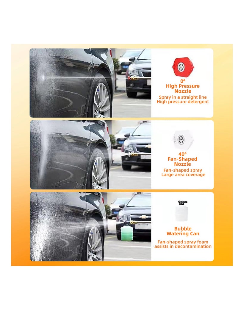 BONAI Cordless Pressure Washer Ideal for Car Washing, Floor Cleaning, Patio, and Watering Flowers  - Image 3