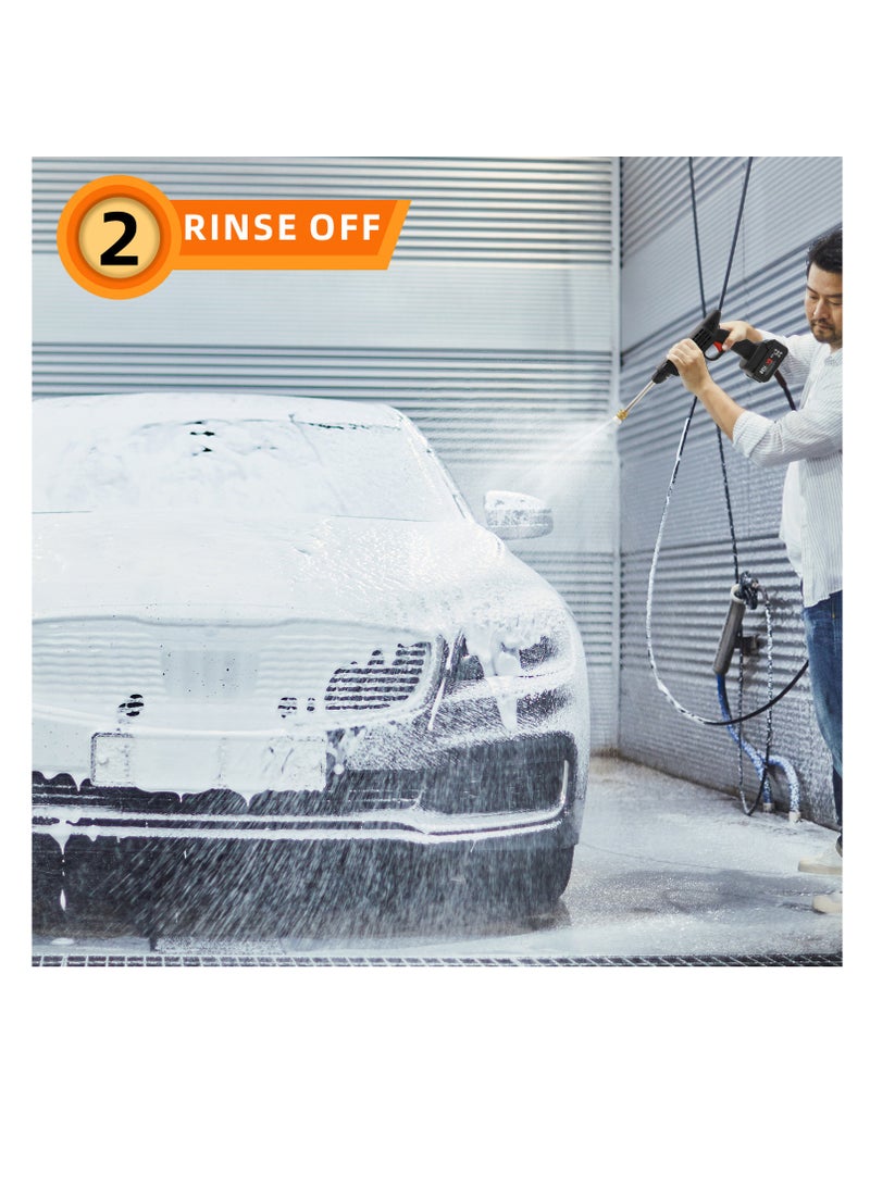 BONAI Cordless Pressure Washer Ideal for Car Washing, Floor Cleaning, Patio, and Watering Flowers  - Image 5