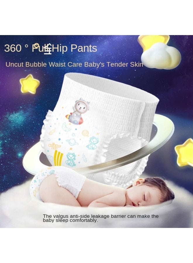 Meiqibao ultra-thin one-piece pull-up pants 6XXXXL bubble waist circumference men's and women's baby diapers wholesale - Image 2