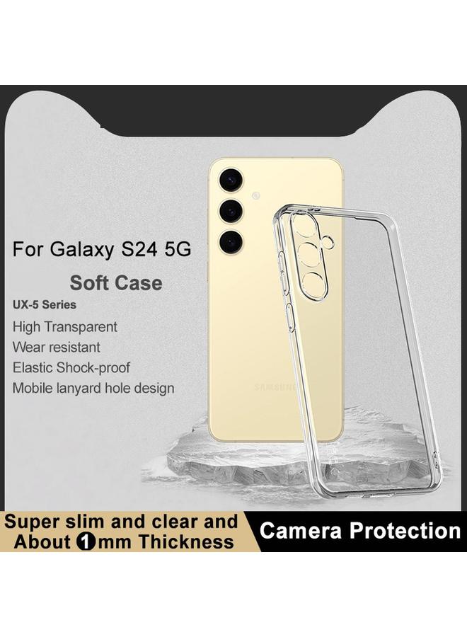 Imak Case For Samsung Galaxy S24+ 5G UX-5 Series Transparent Shockproof TPU Protective Case - Image 2