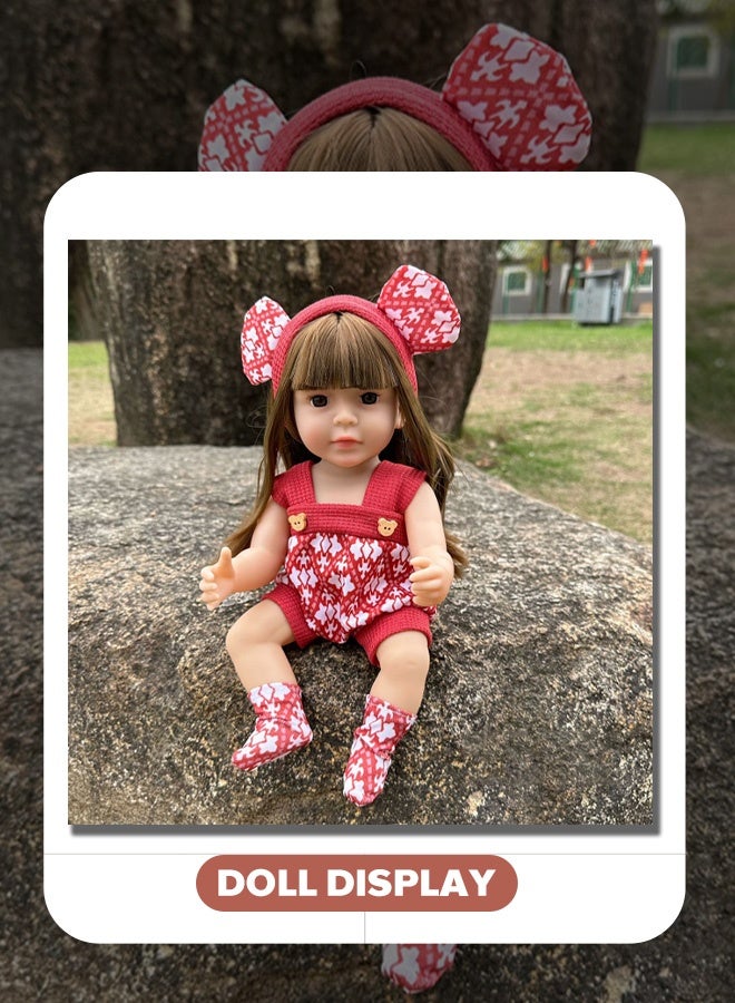 Baby doll, lifelike baby doll - A lifelike baby doll crafted from soft silicone material, 3D simulated series baby doll, suitable for all age groups. - Image 2