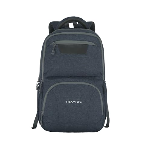 TRAWOC 30L Laptop Backpack TPB04 | Office & Travel Bag with 16-Inch Laptop Compartment, USB Charging Port & 3-Year Warranty -Ash teal - Image 1