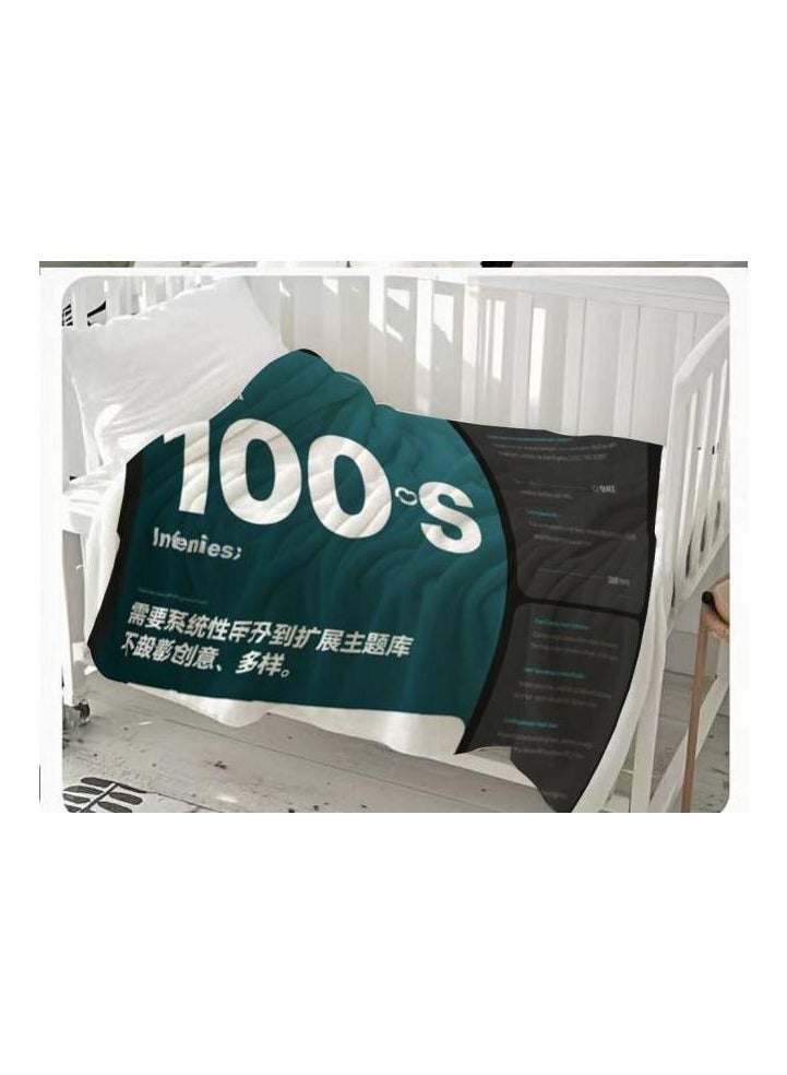 general Flannel thin blanket (warm and comfortable, suitable for sleep, gaming, dust removal and sandproof) 150cm*200cm - 1062 - Image 3