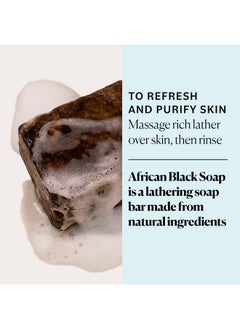 Sky Organics Sky Organics - African Black Soap Bar, 16 oz - Deep Cleansing Face Wash & Body Wash - Cocoa Pod Ash - Small Batch - Blemish, Oily & Combo Skin - Natural, Vegan & Cruelty Free - Skin Care & Self Care  - Image 3