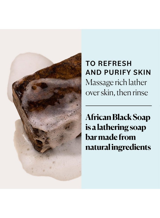 Sky Organics Sky Organics - African Black Soap Bar, 16 oz - Deep Cleansing Face Wash & Body Wash - Cocoa Pod Ash - Small Batch - Blemish, Oily & Combo Skin - Natural, Vegan & Cruelty Free - Skin Care & Self Care - Image 3
