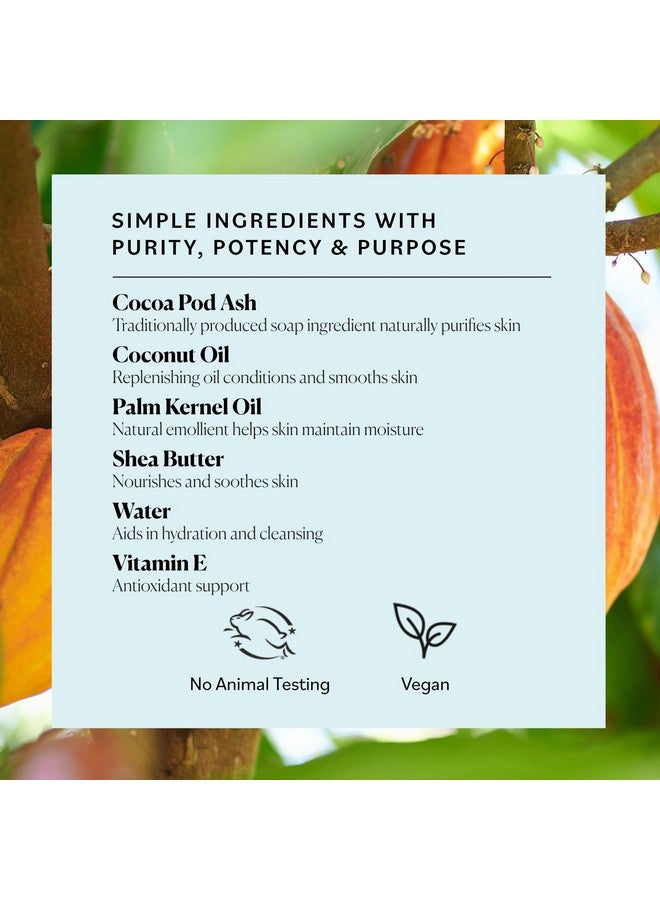 Sky Organics Sky Organics - African Black Soap Bar, 16 oz - Deep Cleansing Face Wash & Body Wash - Cocoa Pod Ash - Small Batch - Blemish, Oily & Combo Skin - Natural, Vegan & Cruelty Free - Skin Care & Self Care - Image 5