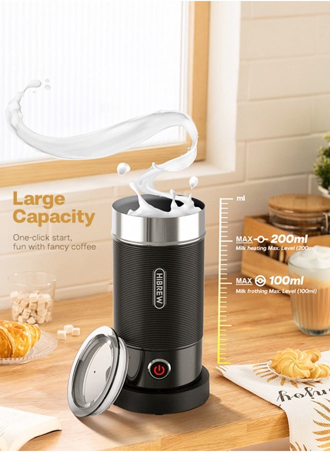 HiBREW HiBREW Electric Milk Frother Frothing Foamer Chocolate Mixer Cold/Hot Latte Cappuccino fully automatic Milk Warmer Cool M1A  - Image 4